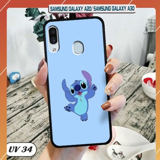 Ốp lưng nhám viền dẻo Samsung Galaxy A20/ Samsung Galaxy A30 in hình