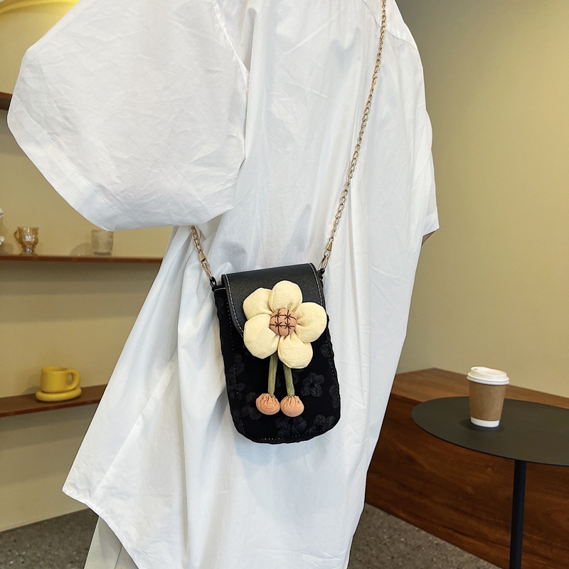 Túi Đeo Vai Thời Trang Xuân Hè Họa Tiết Hoa Nhỏ 2022 Dành Cho Nữ