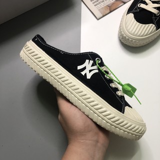 Giày MLB Đạp Gót, Giày Sục Thể Thao Nữ Giá Rẻ In Hình Siêu Chất 2020 Full Size Nữ