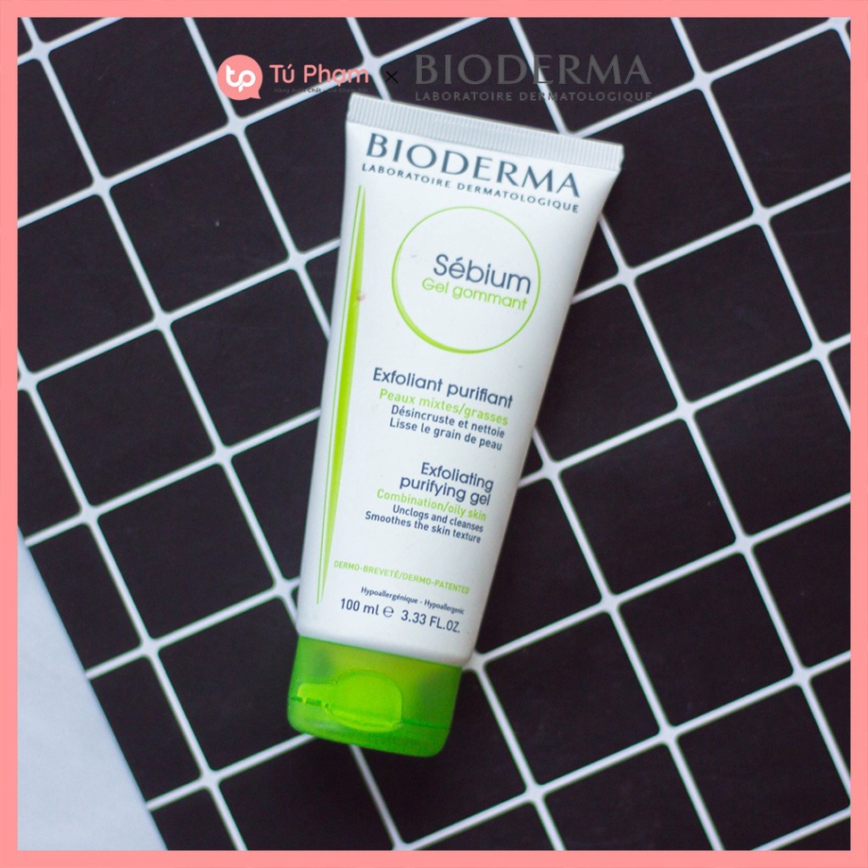 CHI ÂN HÈ Tẩy Tế Bào Chết Bioderma Sebium Gel Gommant 100ml CHI ÂN HÈ