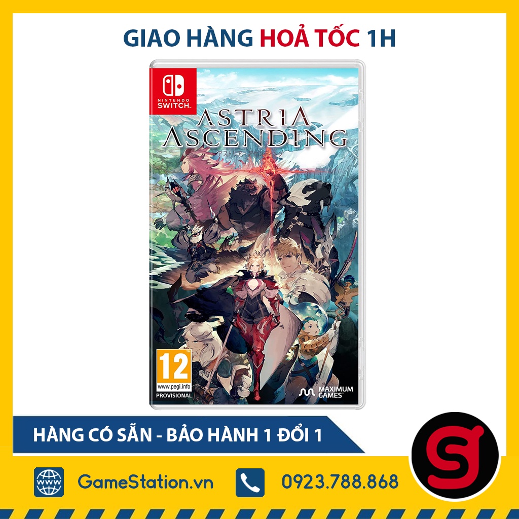 Băng Game Astria Ascending - Cho Máy Nintendo Switch