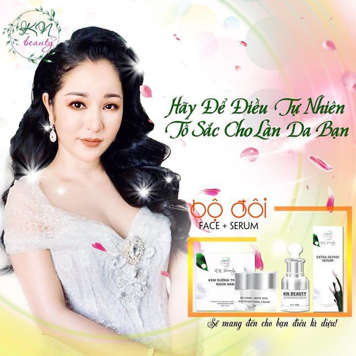 Sữa Rửa Mặt sạch Thâm Nám KN Beauty 120ml