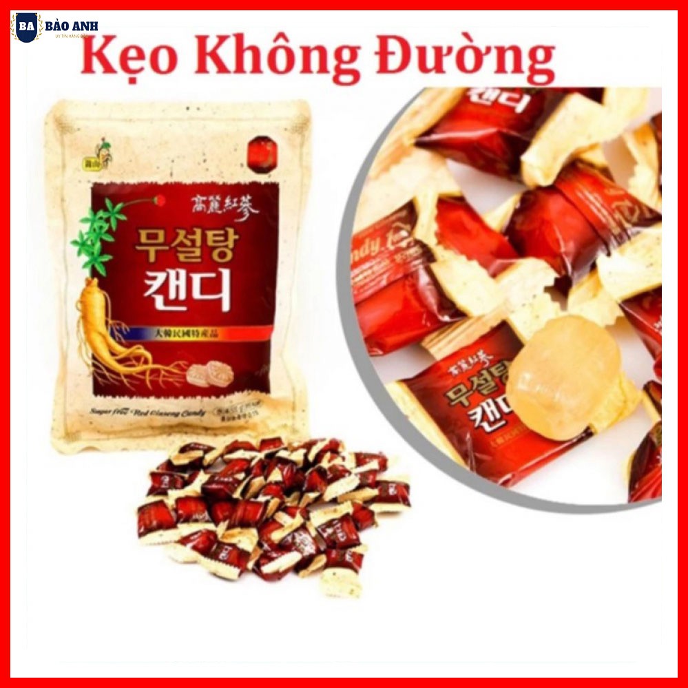 Kẹo sâm không đường 500g Hàn Quốc Loại Thơm Ngon - BẢO ANH