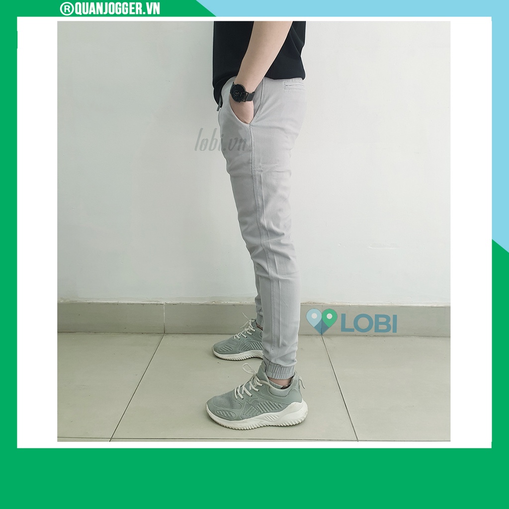 Quần jogger nam kaki hàng hiệu | Quần ống bó