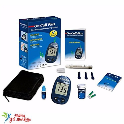 Máy tiểu đường Acon On-Call Plus mỹ tặng 25 test 1hộp