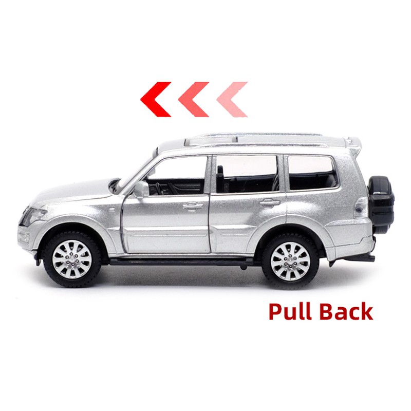 Caipo Mitsubishi Pajero Hợp Kim Xe Mô Hình Xe Địa Hình 1: 43 Kéo Lại Mở Cửa Bé Trai Trẻ Em Đồ Chơi Hợp Kim Trang Trí Xe Bộ Sưu Tập Đồ Trang Trí Quà Tặng Sinh Nhật