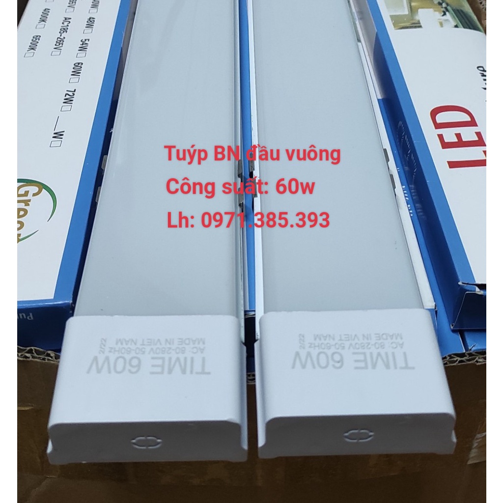 Bóng đèn tuýp led bán nguyệt 60W siêu sáng 1,2m