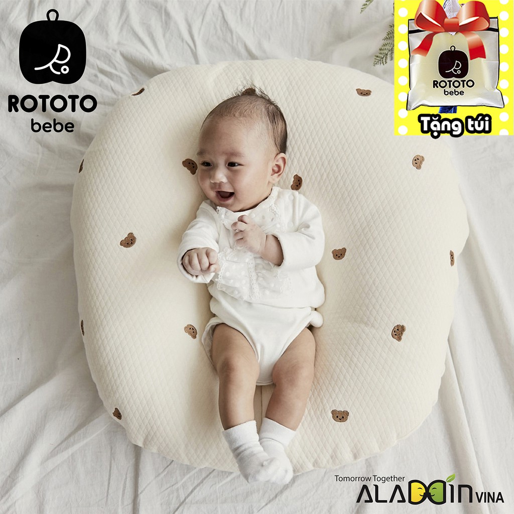 Gối chống trào ngược cho bé nhập khẩu chính hãng ROTOTO BEBE