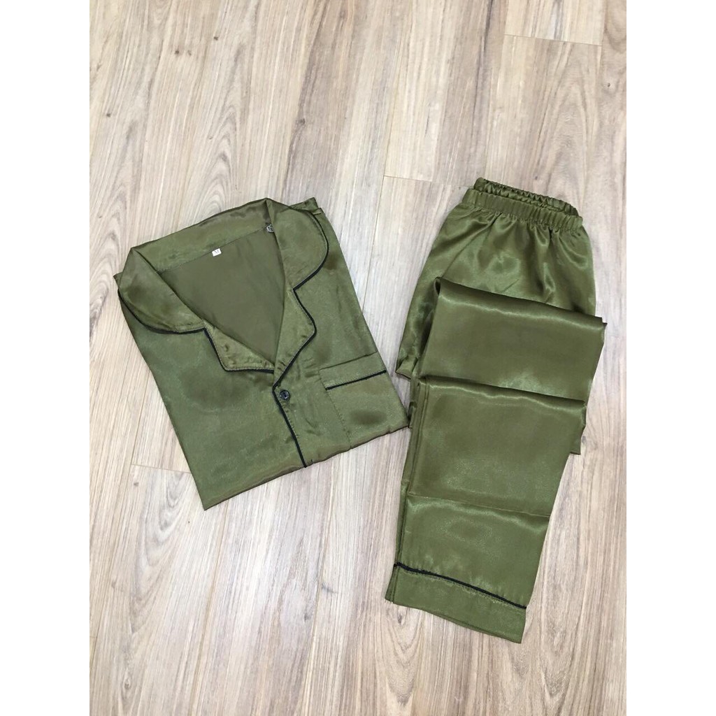 [Mã FAMAYWA giảm 10K đơn 50K] FREESHIP 99K TOÀN QUỐC_Bộ đồ ngủ lụa cao cấp dài tay | BigBuy360 - bigbuy360.vn