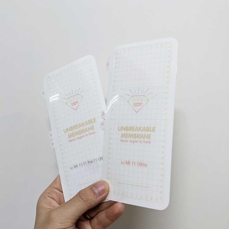 Miếng dán dẻo PPF chống xước màn hình và mặt sau Xiaomi Mi 11 Ultra