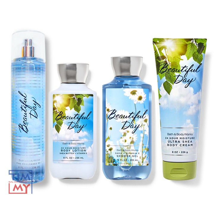 Sữa tắm hương nước hoa Beautiful Day - Bath & Body Works 295ml - Chính hãng Mỹ - bản mới 2022