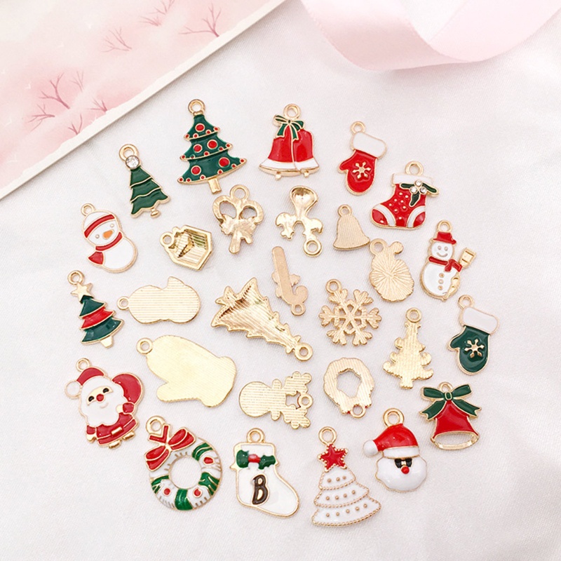 Set 38 Phụ Kiện Treo Trang Trí Giáng Sinh