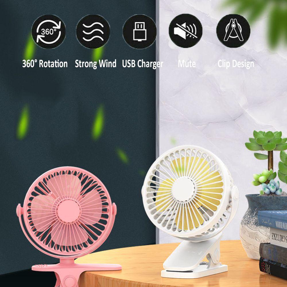 ESPO Quạt Làm Mát Gắn Xe Đẩy Em Bé Tiện Dụng