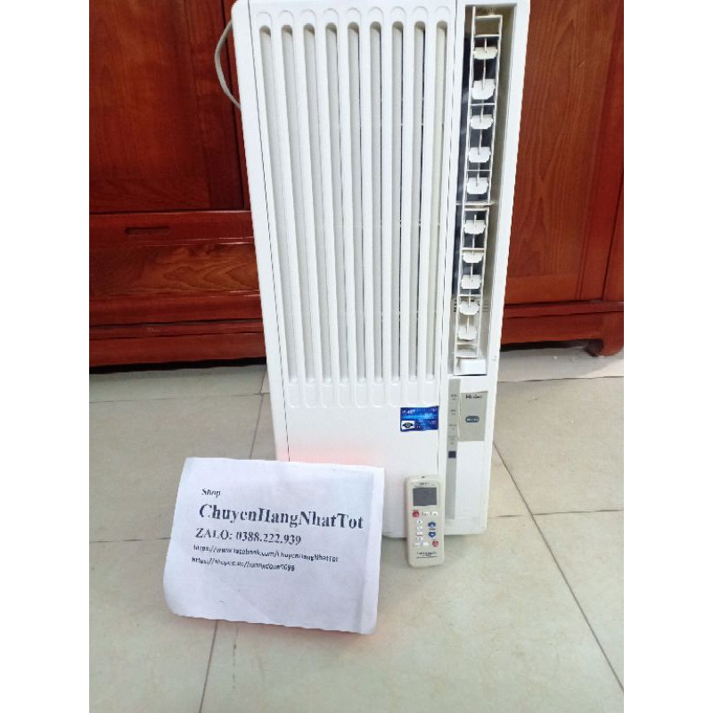 Máy lanh cửa sổ Nhật Haier 8000btu 100v rất đẹp