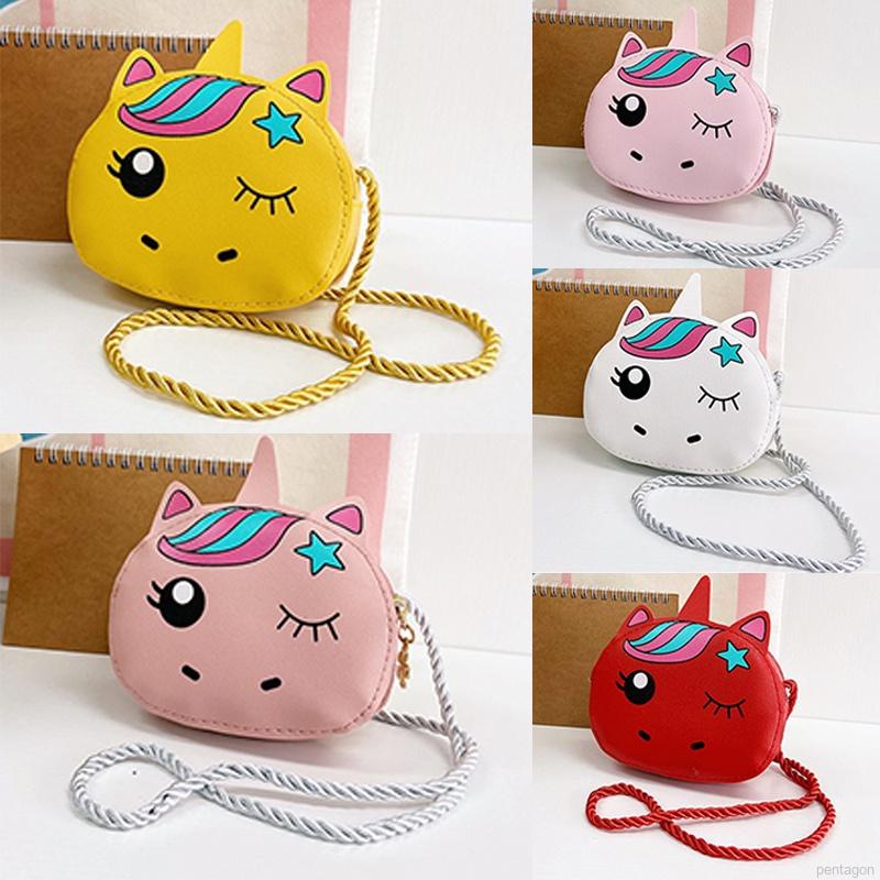 Túi đeo chéo hình hoạt hình dễ thương cho bé gái