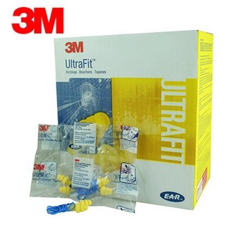 Nút bịt tai chống ồn 3M UltraFit 340-4004 chính hãng, Có Dây, độ giảm ồn 25dB. Nút tai chống ồn chính hãng 3M