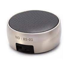 Loa Bluetooth Mini BS01 Vỏ Kim Loại, Âm Thanh Hay
