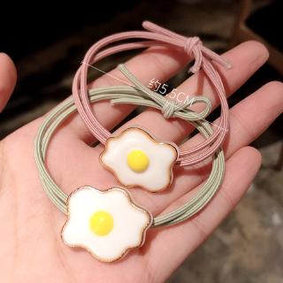 Dây cột tóc Hàn Quốc hình quả trứng luộc dễ thương