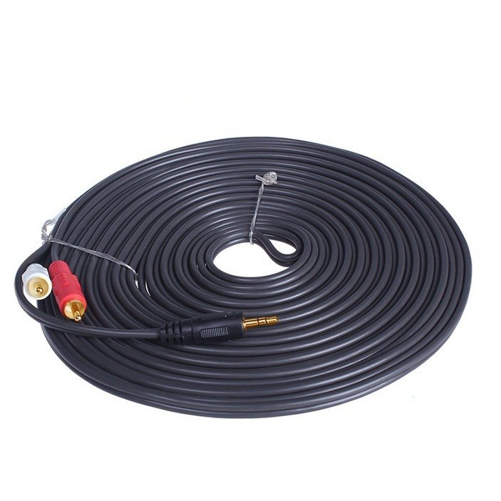 DÂY LOA 3.5LY RA 2 GIẮC BÔNG SEN DÀI 1.5M - 3M - 5M