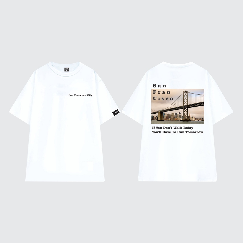 Sanfrancisco Tee áo thun tay lỡ form rộng