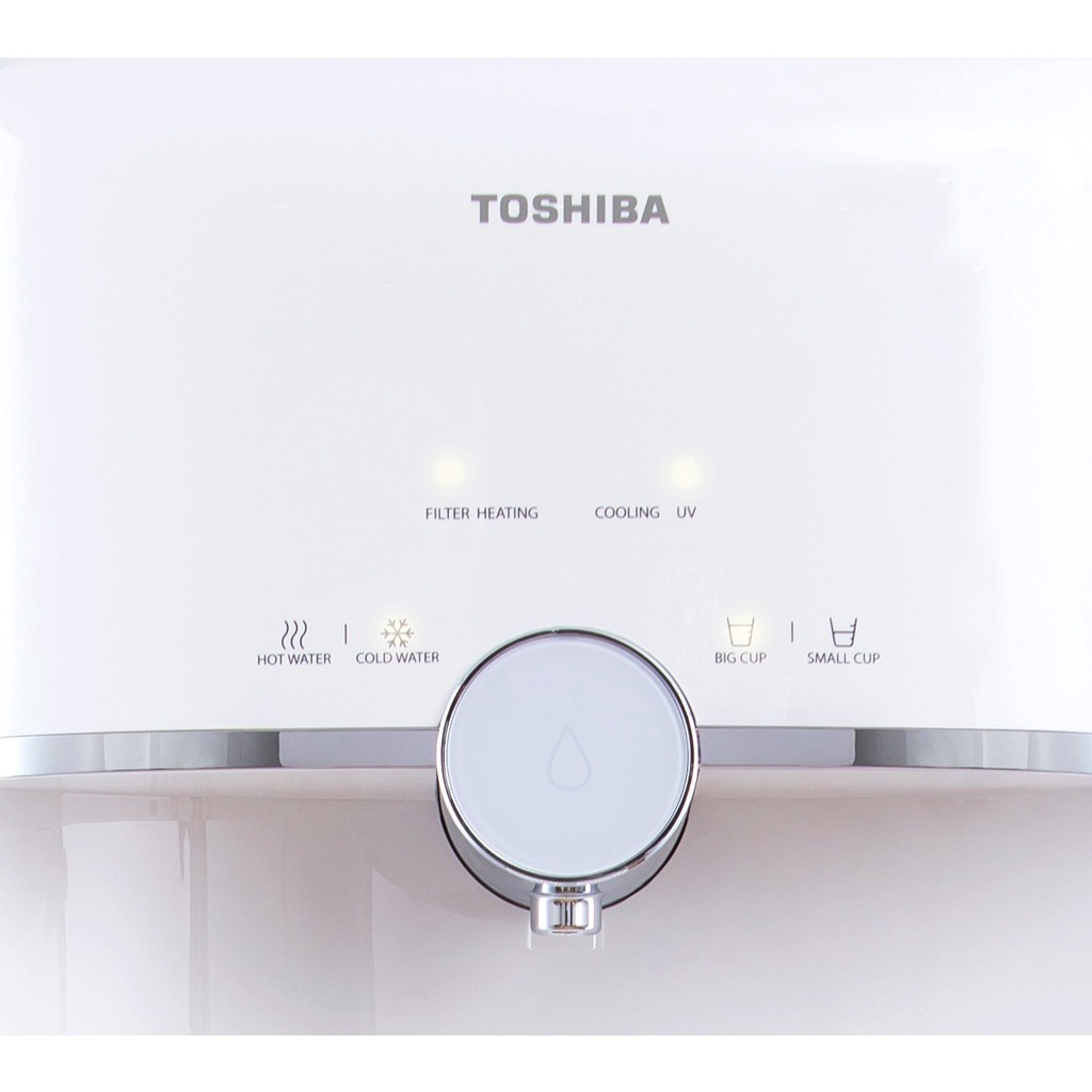 Máy lọc nước Toshiba RO nóng lạnh TWP-W1643SV(W) hệ 4 lõi điều khiển cảm ứng màu trắng - Bảo hành hãng 12 tháng