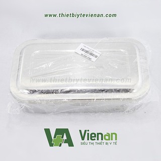 Hộp inox đẹp có nắp rời size nhỏ/ nhỡ/ to