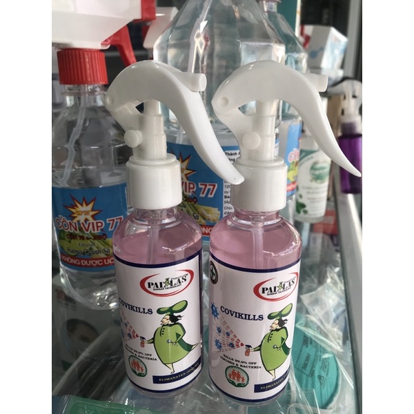Xịt Khử Khuẩn 99,9% - Xịt Sát Khuẩn -Lưu lại mùi hương thơm mát chai 160ml