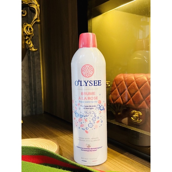 Xịt khoáng O'LYSee Brume À La roé - 400ml