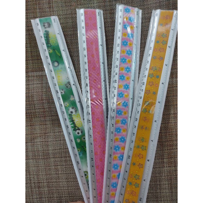 Combo 2 cây thước nhôm hình siêu cute