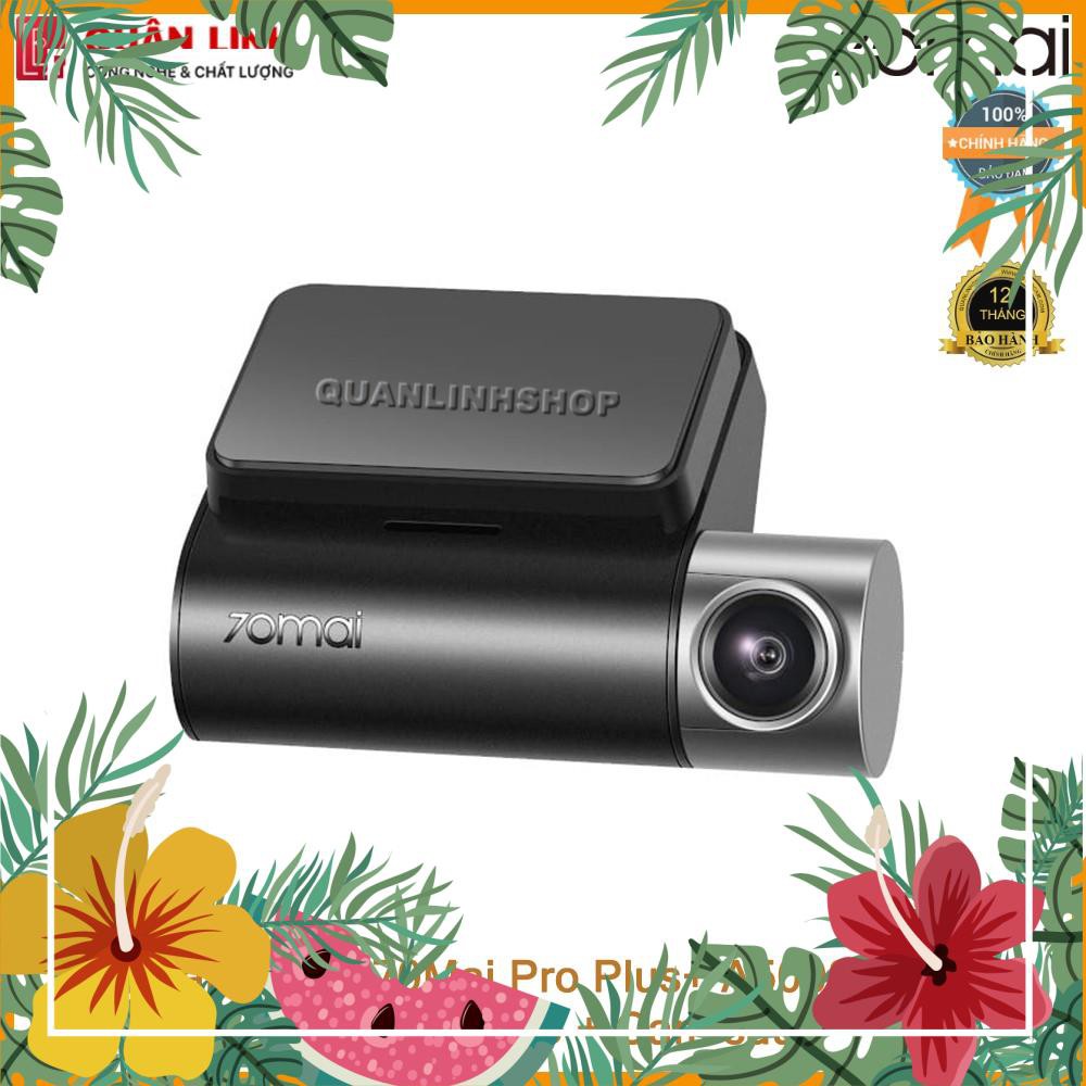 Camera hành trình 70mai Dash Cam Pro Plus+ A500S Quốc tế. Tích hợp sẵn GPS + cam sau - Bảo hành 12 tháng