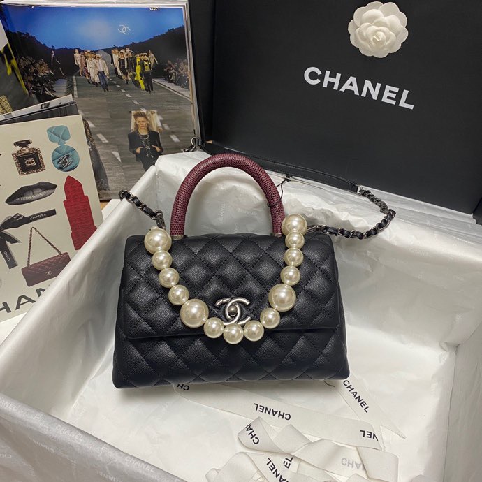 Túi xách nữ chanel coco handle size 23cm