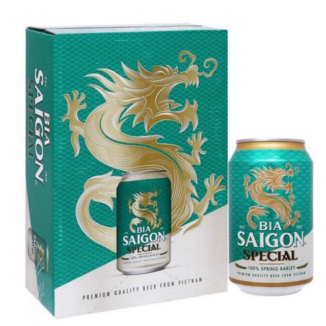 THÙNG 24 LON BIA SÀI GÒN SPECIAL 330ML