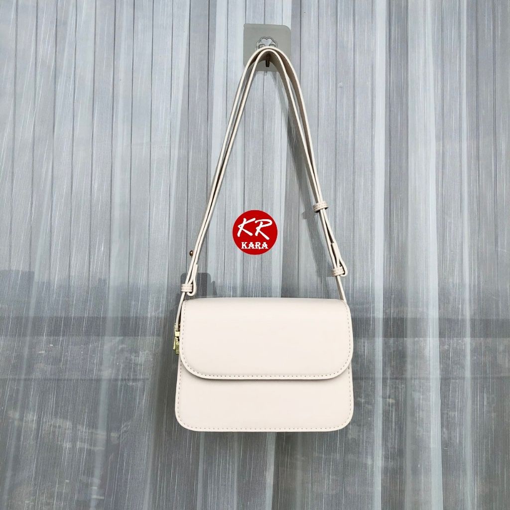 Túi đeo chéo nữ da trơn Túi đeo vai nữ KARA 471- Size19*13*6 cm, Da PU cao cấp, 3 màu lựa chọn