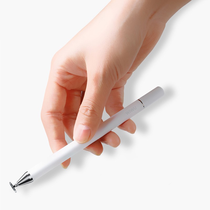 Bút Cảm Ứng Stylus 2 trong 1 Wiwu Pencil One Tương Thích Cả iOs, Android