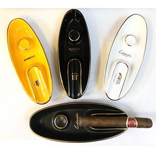 Gạt tàn xì gà sứ 1 điếu yja-20009
