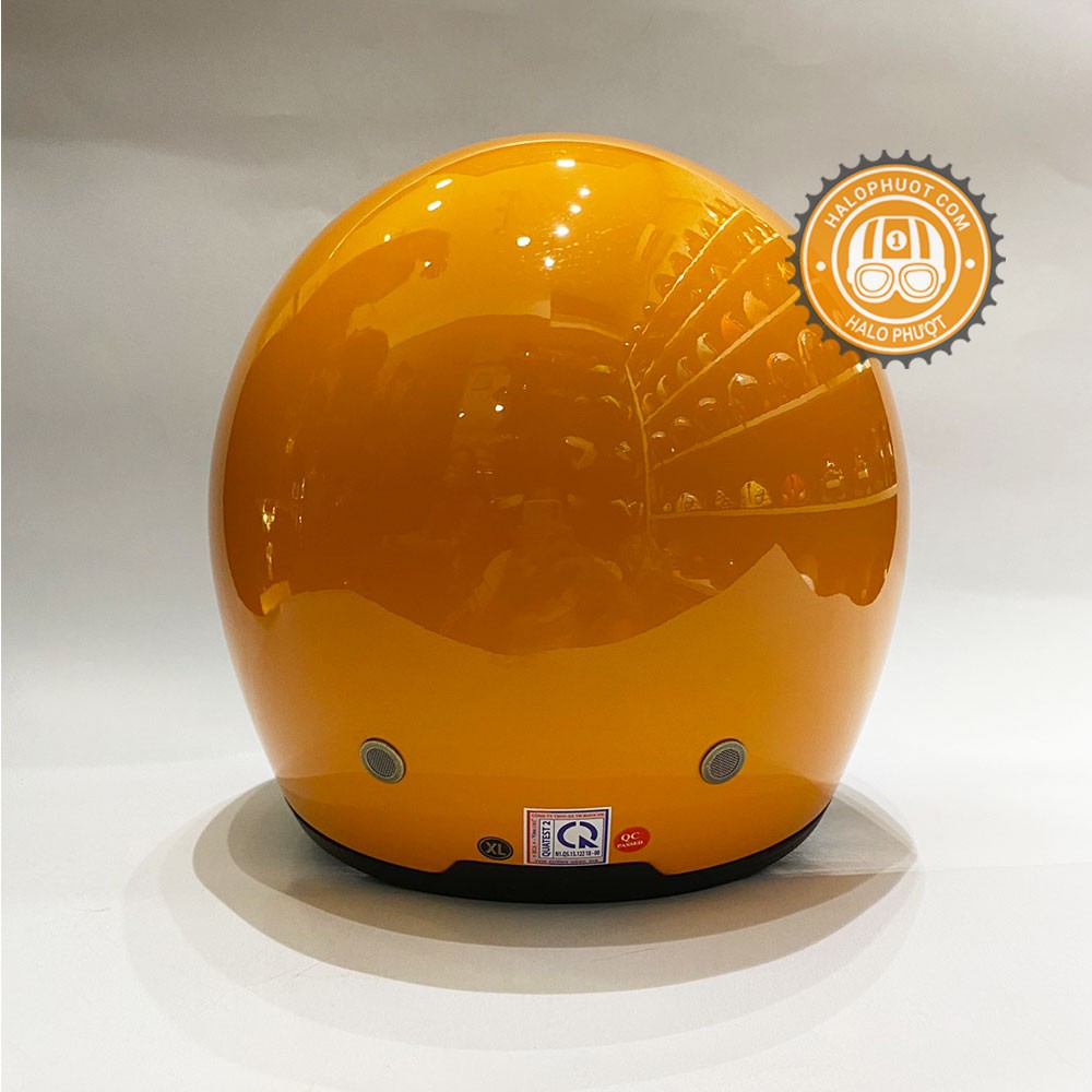 Nón bảo hiểm 3/4 kính âm Royal M139 màu trơn kính khói (tặng balo rút)