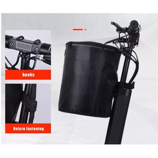 Giỏ xe đạp gấp dahon giỏ vải canvas dày dặn chống thấm nước