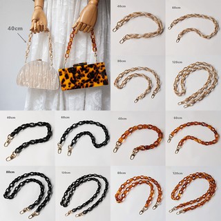 Quai đeo túi xách hình xích bằng acrylic độc đáo