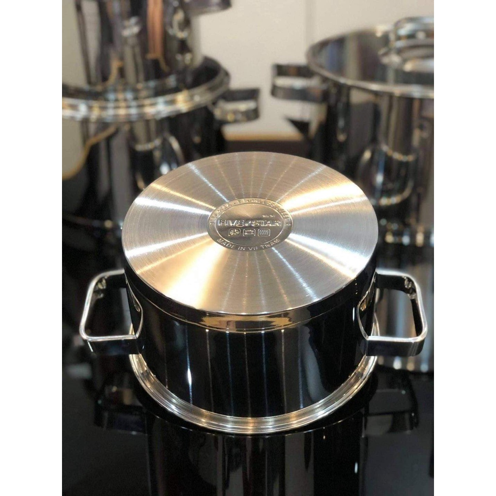 Bộ 4 nồi fivestar SPB4007 3 đáy, inox 304
