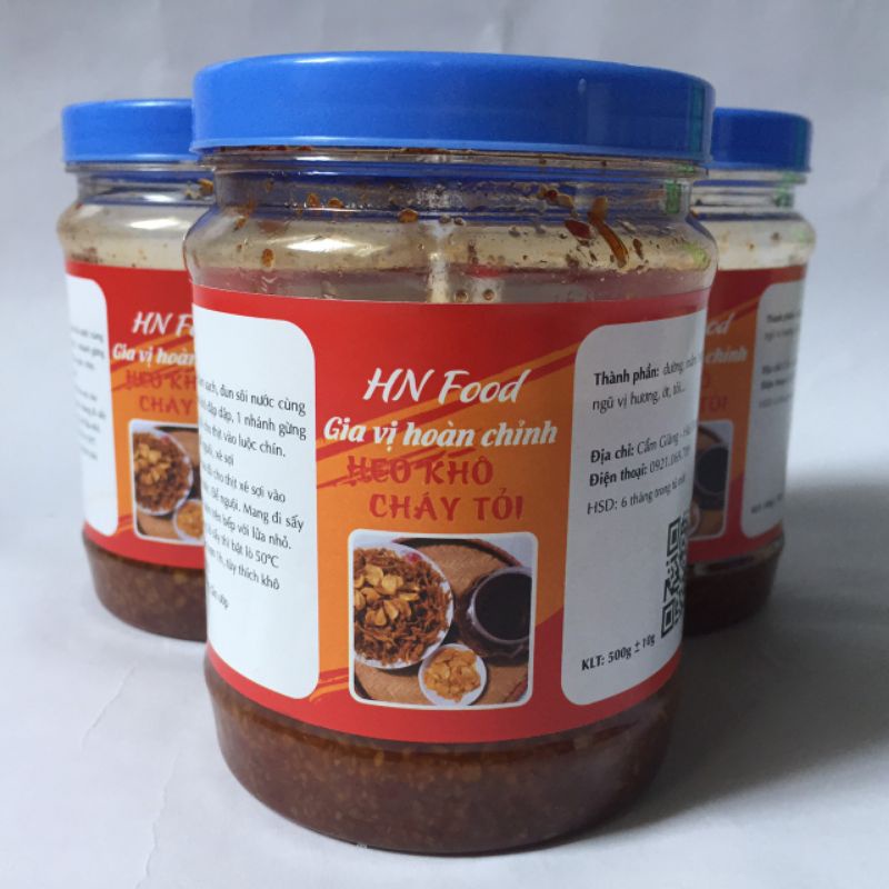 Nước xốt làm THỊT KHÔ CHÁY TỎI