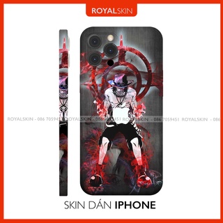 Skin Dán Mặt Lưng Cho Dòng Điện Thoại IPHONE In Hình Anime One Piece Bộ 3 - Inbox Mã Máy