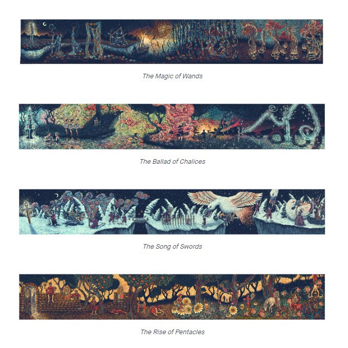 Bộ bài Prisma Visions tarot A5