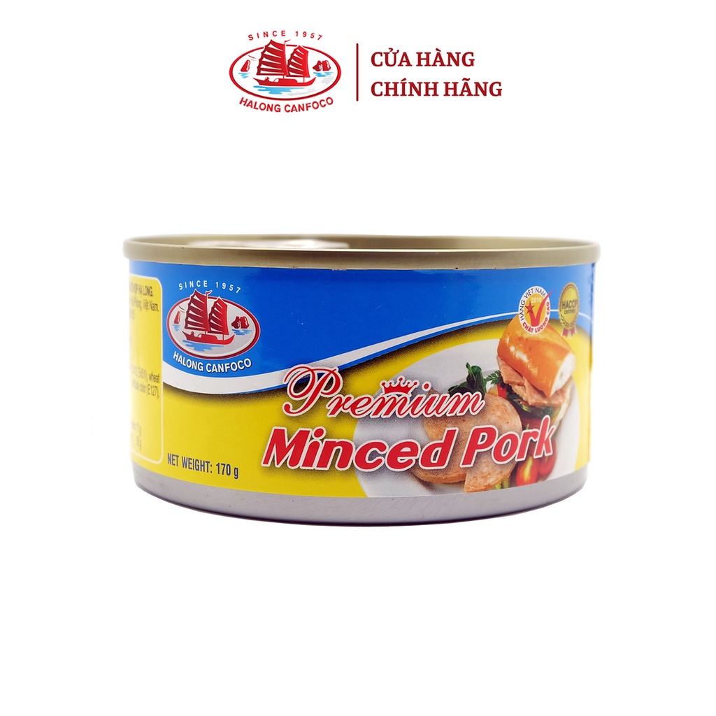 [Mã BMBAU50 giảm 7% đơn 99K] Thịt Xay Cao Cấp 170g - Đồ Hộp Hạ Long