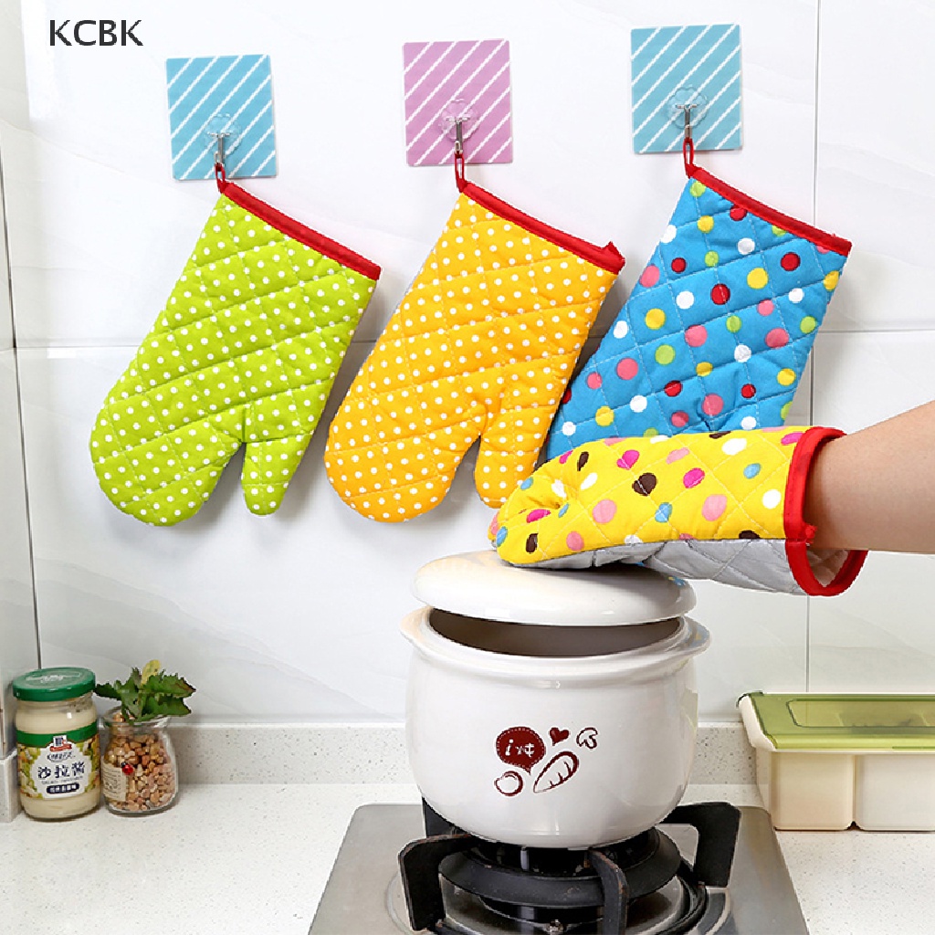 1 Găng Tay Chịu Nhiệt Bằng Cotton Dùng Cho Lò Vi Sóng