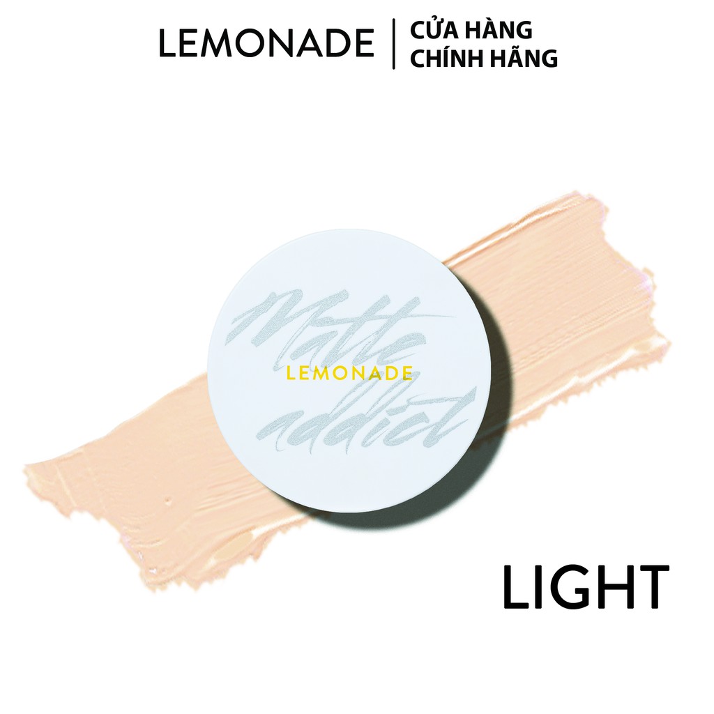 Phấn nước đơn LEMONADE Matte Addict Cushion 15g | Thế Giới Skin Care