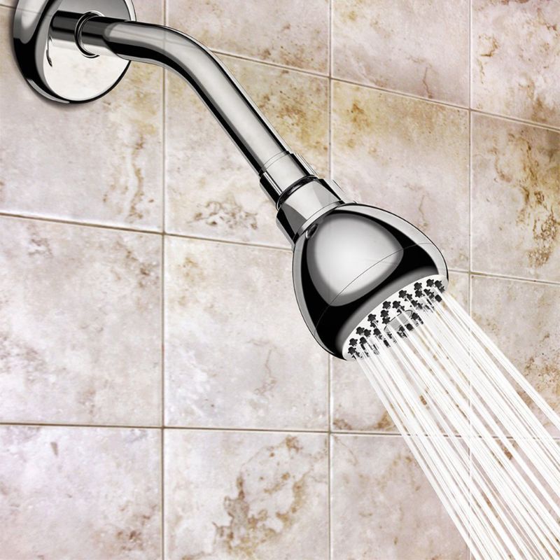 Shas Đầu Vòi Hoa Sen Áp Suất Cao 3 Inch Gắn Tường Nhà Tắm Dòng Chảy Thấp Chr