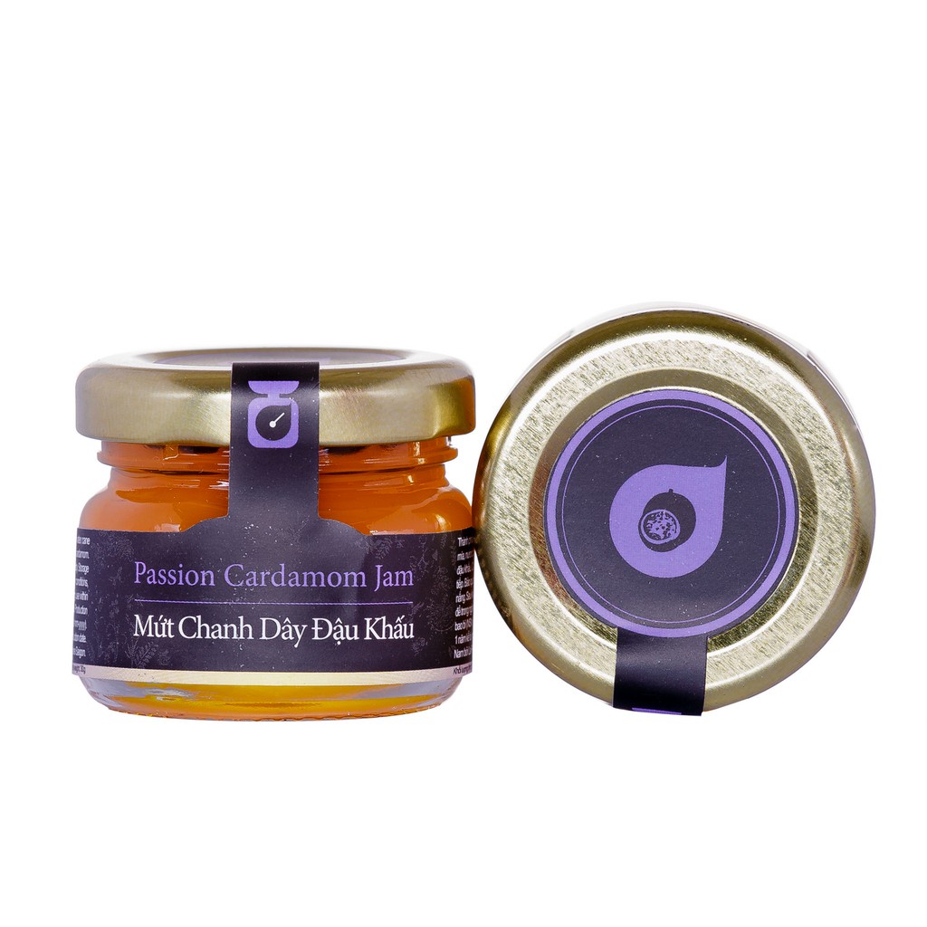 Mứt Chanh Dây - Đậu Khấu 30g phết bánh mì, sandwich, sinh tố làm nhân bánh