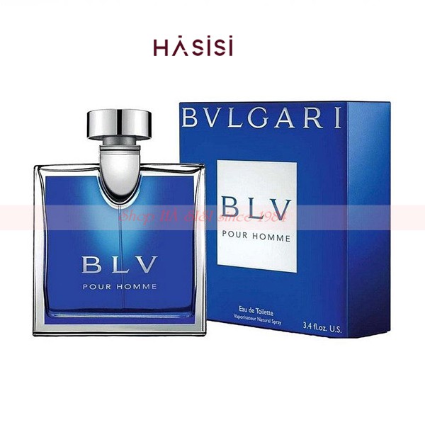 NƯỚC HOA BVLGARI - BLV Pour Homme EDT 100ML (Xanh Dương)