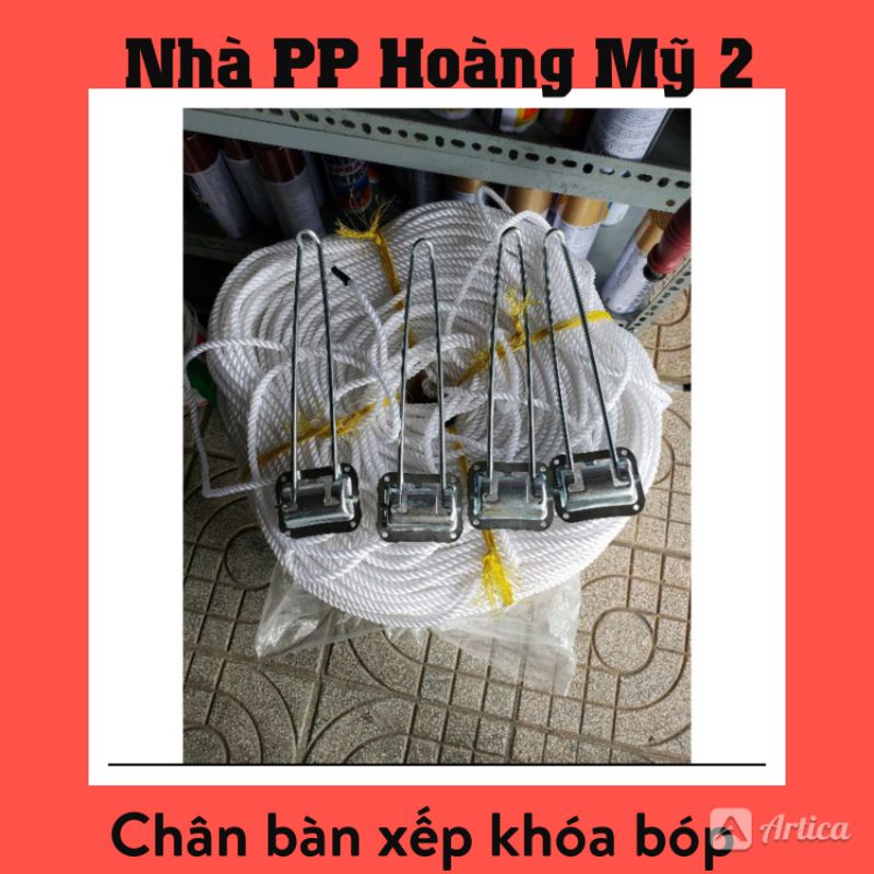 Chân bàn xếp- Bộ 4 cái - Cao 30cm