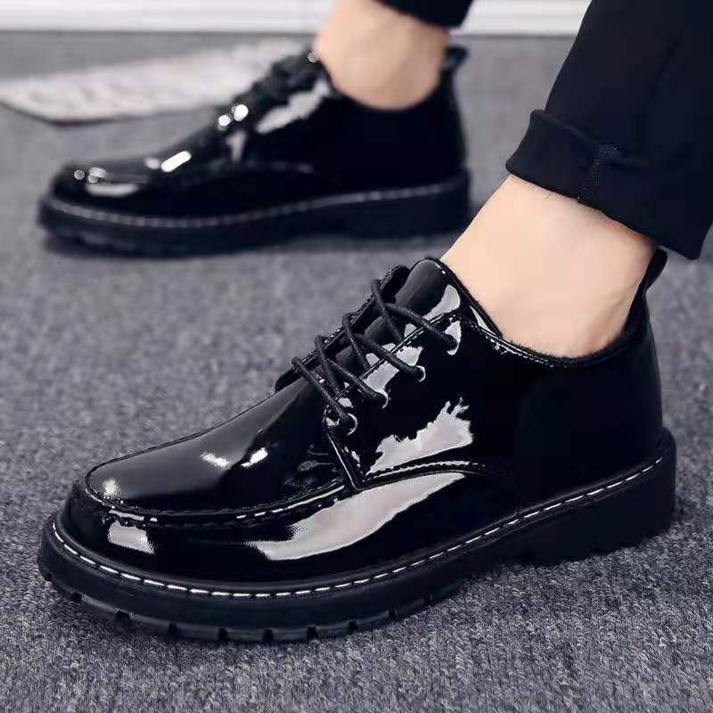 (LG014)Giày da nam buộc dây phong cách hiện đại sang trọng nam tính | BigBuy360 - bigbuy360.vn